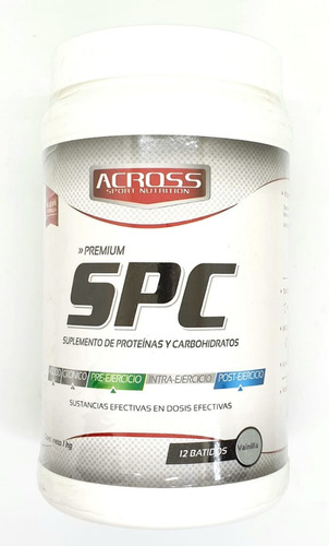 Suplemento Deportivo Across Spc (carbohidratos Y Proteínas)