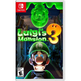 Luigi's Mansion 3 Nintendo Switch Nuevo Fisico En Español