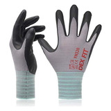 Guantes De Trabajo De Nitrilo De Nailon Dex Fit Premium Fn32