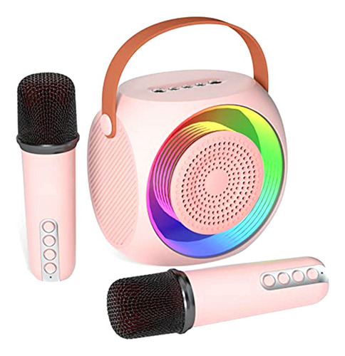 Altavoz Portátil Para Karaoke Con 2 Micrófonos, Suitab