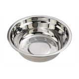 Bebedero Comedero Plato Mascotas Acero Inox 19cm Set X 10