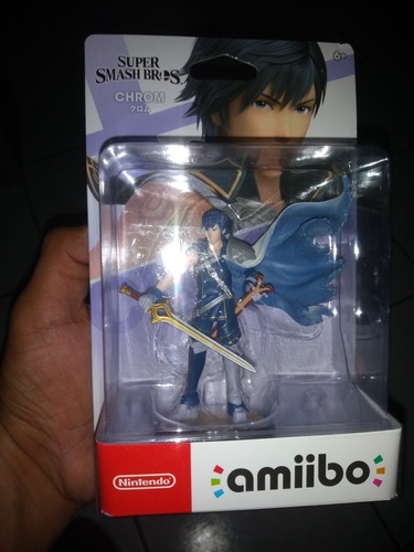 Nintendo Wiiu 3ds Switch Amiibo Chrom Smash Bros En Caja