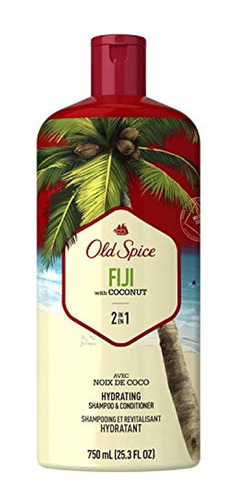 Old Spice Champú Y Acondicionador Para Hombre Fiji 2 En 1