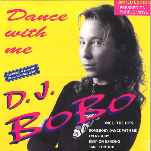 Dj Bobo Dance With Me Vinilo Limitado Color Purpura Nuevo