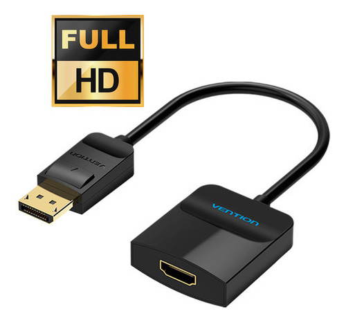 Cabo Adaptador Conversor Vention Displayport Para Hdmi Hdmi 1080p