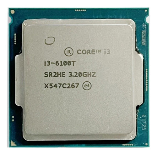 Procesador De Cpu Core I3 6100t De Doble Núcleo Lga 1151 De