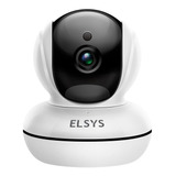 Câmera De Segurança Wi-fi Rotacional Myra 360° Grau Elsys