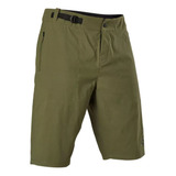 Short Para Ciclismo Con Pad Fox Ranger  Verde 