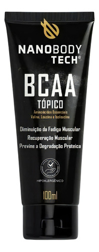  Creme Bcaa Nanobody Tech Aumento Performance Musculo Energia