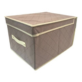 Caja Organizadora De Tela Tnt Box De Ropa Hogar 30x40x25cm