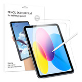 [2 Piec]+para iPad 10ª 10.9'' Protector De Pantalla De Papel