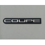 Emblemas Traseros Mazda 323 Coupe Autoadhesivos