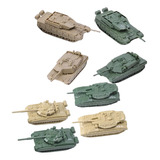 Kits De Construcción De Maquetas De Tanques 1/144, 8 Piezas,