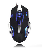 Mouse Gamer Led Rgb 3200 Dpi Luz Led Raton Para Pc Mac Lap