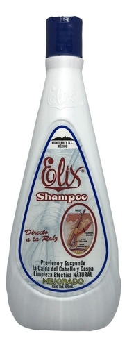 Shampo Elix. Caída De Cabello, Alopecia,(2 De 420ml Cada Una