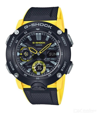 Reloj Hombre Casio Carbon Core G-shock Ga-2000 1a9 Impacto