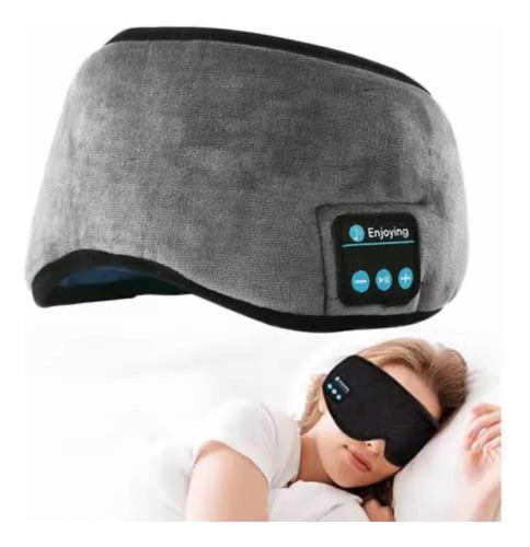 Antifaz Ajustable Para Dormir Cubre Ojos Bluetoothmusica