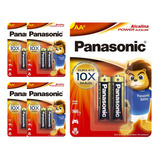 10 Pilhas Alcalinas Aaa Panasonic (5 Cart)