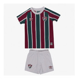 Kit Do Fluminense I 22/23 Umbro - Infantil