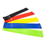 Kit 5 Cintas Elasticas Deportivas Yoga Resistentes Colores