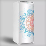 Vinil Decorativo Cocina Mandala 2,adorno Cocina Refrigerador