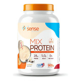 Whey Mix Protein Concentrado 900gr - Life Sense Nutrition Sabor Baunilha