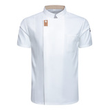 Catering Chef Overalls Short-sleeved Men's Thin Breathable