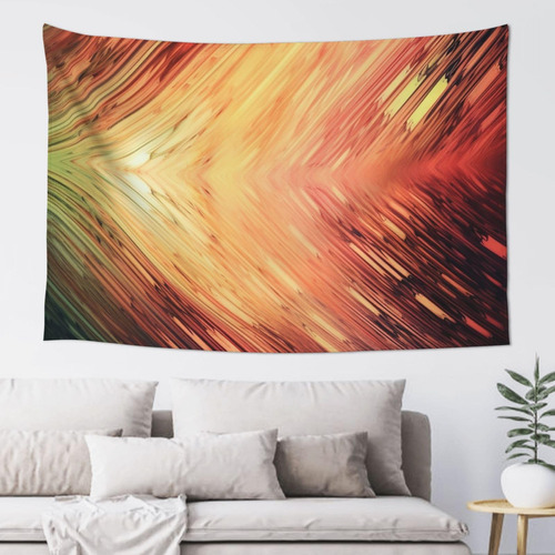 Adanti Abstract Art Print Tapestry Decorative Wall Soft Wid.