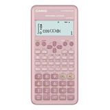 Calculadora Científica Casio Rosa/ 417 Funciones/ 570es Plus