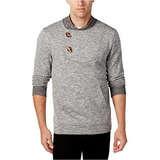Retrofit Mens French Terry Toggle Pullover Sweater