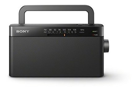 Radio Portatil Amfm Sony Icf306  Negro