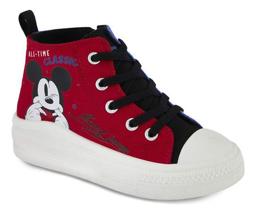 Sneaker Deportivo Prw98084 Liso Mickey Mouse