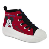 Sneaker Deportivo Prw98084 Liso Mickey Mouse