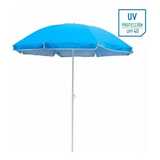 Parasol Playa Terraza Aire Libre Jardin Impermeable 1.80 M