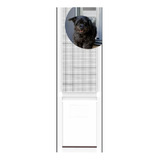 Puerta Para Mascotas Ajustable A Ventana C/ Mosquitero Small