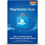 Playstation Tarjeta De ::.. 20 Usd