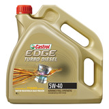 Aceite Castrol Edge Turbo Diesel 5w 40 Auto Lub Sintetico 4l