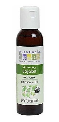 Aceite Orgánico Equilibrante De Jojoba, 4 Oz.