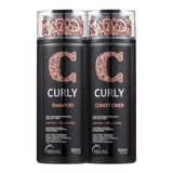 Kit Cabelos Cacheados Truss Shampoo E Condicionador Curly