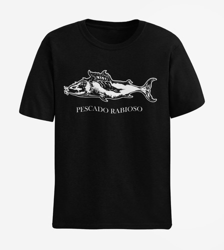 Polera Estampado Pescado Rabioso Spinetta