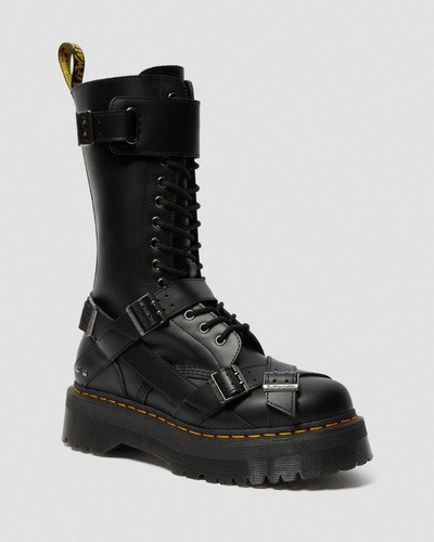 Botas Dr Martens 1914 Smooth Leather Tall Platform Boots