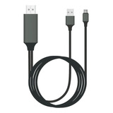 Cable Adaptador 4k Hd Tipo C A Hdmi, Fuente De Alimentación,