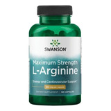 L-arginine 850 Mg 90 Capsulas Swanson