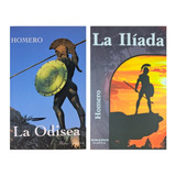 Lote X 2 Libros - La Iliada + La Odisea - Homero