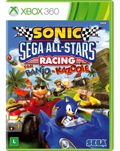 Sonic E Sega All Stars Racing Com Banjo-kazooie - Xbox 360