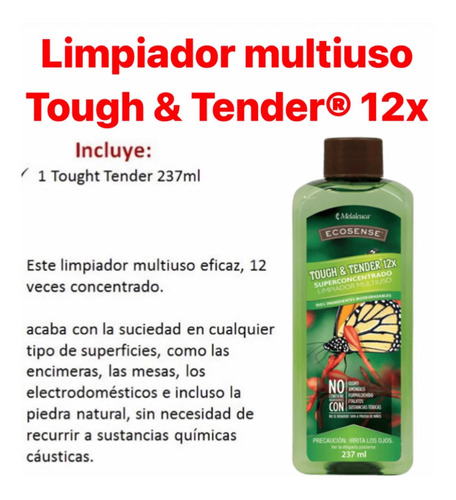 Limpiador Concentrado Multiuso Tough & Tender De Melaleuca