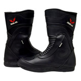 Botas Para Motociclista Talla 8 Drive Color Negro Bkr