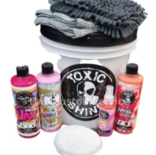 Kit De Lavado Pink/ Auto Moto/completo /toxic  Shine