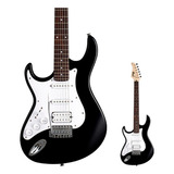 Guitarra Canhota Stratocaster Hss Cort G110 Lh Bk Black