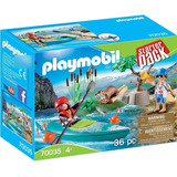 Figura Armable Playmobil Starter Pack Aventura En Canoa 3+ Cantidad De Piezas 36